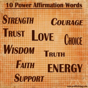 10-power-affirmation-words